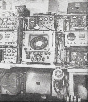 Direction finder, center, in an array of anti-radar apparatus - RF Cafe