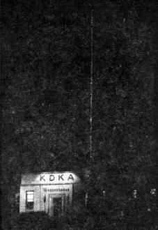  718-foot antenna mast of KDKA - RF Cafe
