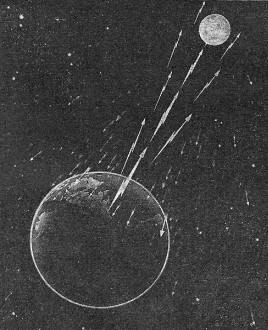 Radar signals leaving Belmar to the moon - RF Cafe