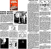Mystery Ray: Super-Short Radio Waves, Radio-Craft November 1935 - RF Cafe