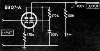 Cascode input circuit for pre­amplifier input stages - RF Cafe