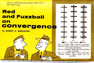 Red and Fuzzball on Convergence, January 1958 Radio-Electronics - RF Cafe