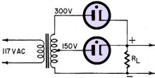 Rectified Voltage Circuit - RF Cafe