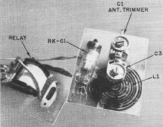 Close-up view of the receiver tuning assembly - RF Cafe