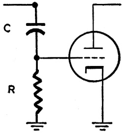 Circuit for grid-leak biasing - RF Cafe