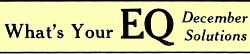 What's Your EQ Solutions (from the January 1962 issue) - RF Cafe