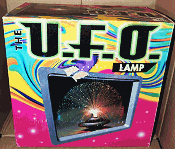 Vintage "U.F.O." fiber optic lamp - RF Cafe