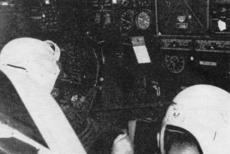 B-52 bombardier (left) and navigator (right) operate this two-man station at master control panel - RF Cafe