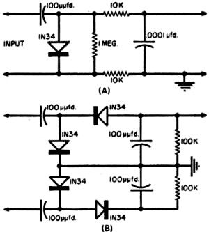 Detector circuit for use with test equipment shown - RF Cafe