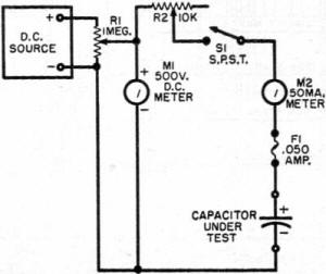Leakage current through capacitor - RF Cafe
