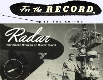 Radar: The Silent Weapon of World War 2, October 1945 - RF Cafe
