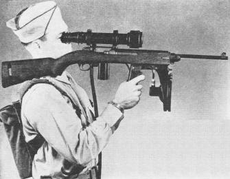 Sniperscope as it appears in conjunction with the .30 caliber carbine - RF Cafe