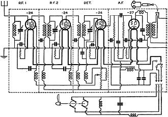 Circuit employed in the 8A receiver - RF Cafe