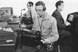 A few of the radio operators employed by Trans World Air Lines - RF Cafe