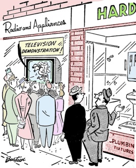 Electronics-Themed Comic (p118) January 1949 Radio & Television News - RF Cafe