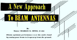 A New Approach to Beam Antennas, February 1950 Radio & Television News - RF Cafe