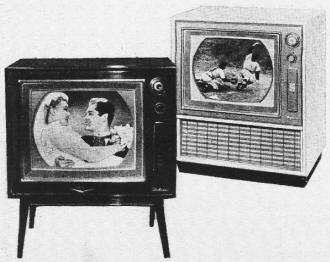 Commercial large screen color TV sets - RF Cafe