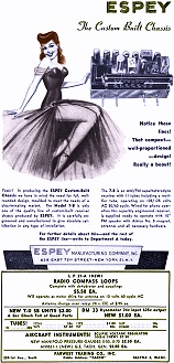 Espey Manufacturing Company Advertisement, February 1948 Radio News - RF Cafe