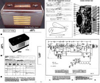 Coronot Model C2 Tabletop Radio (Radio Attic) - RF Cafe