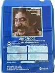 Jim Croce "Photographs & Memories" Greatest Hits 8-Track Tape - RF Cafe