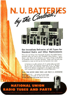 National Union Batteries, February 1946 Radio News - RF Cafe