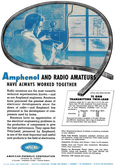 American Phenolic Corporation, October 1946 Radio News Article - RF Cafe