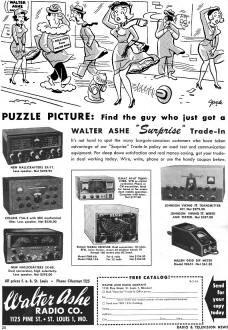 Walter Ashe Radio Company, March 1954 Radio & Television News - RF Cafe