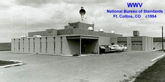 National Bureau of Standards' WWV building c1954 - RF Cafe