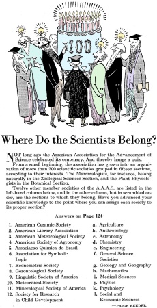 Where Do the Scientists Belong?, February 19, 1949, The Saturday Evening Post - RF Cafe