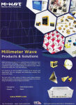 Millimeter Wave Technologies August 2022 MWJ Ad - RF Cafe