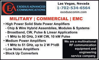 Exodus Advanced Communications (RF amplifiers) - RF Cafe