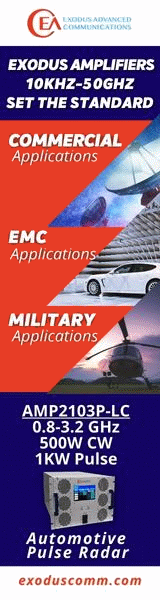 Exodus Advanced Communications RF Amplifiers EMC Commercial Military - RF Cafe