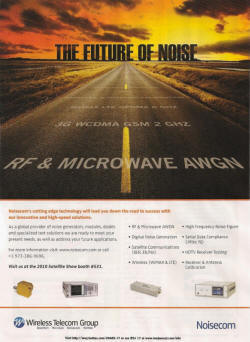 RF Cafe - Noisecom Magazine Advertisement