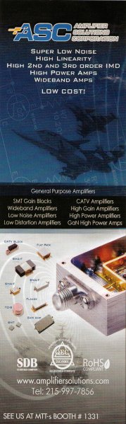 RF Cafe - Amplifier Solutions Magazine Advertisement