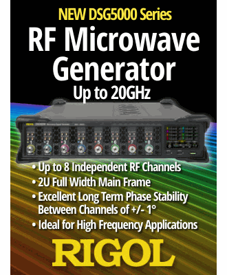Rigol DSG5000 Microwave Generator - RF Cafe