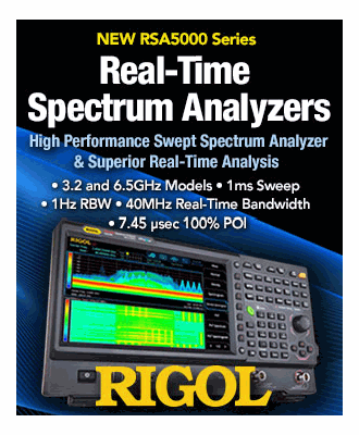 Rigol RSA5000 Spectrum Analyzer - RF Cafe