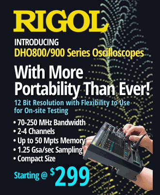 Rigol DHO800/900 Oscilloscope - RF Cafe