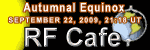 Autumnal Equinox. Please click here to visit RF Cafe.