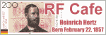 Happy Birthday Heinrich Hertz! Click here to return to the RF Cafe homepage.