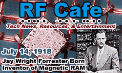 Day in Engineering History July 14 Archive - RF Cafe