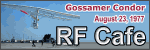 Gossamer Condor Wins Kremer Prize - Please click here to visit RF Cafe.