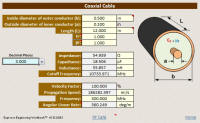 Coaxial Cable Calculator (Espresso Engineering Workbook) - RF Cafe