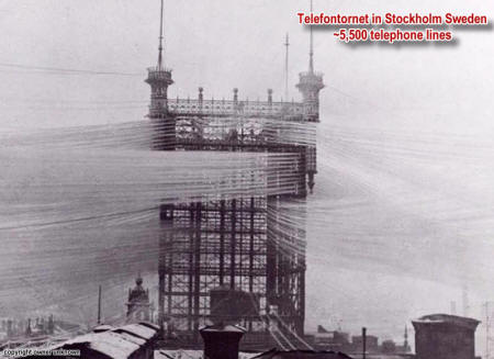 Telefontornet in Stockholm, Sweden - RF Cafe