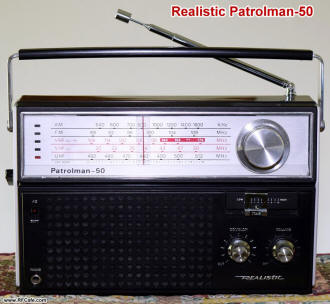 Realistic {Tandy, Radio Shack} Patrolman-50 Multiband Radio - RF Cafe