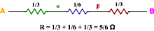 RF Cafe - Resistor Cube Solution, traditional method of analysis