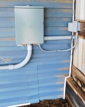 Completed new circuit breaker panel installation - RF Cafe