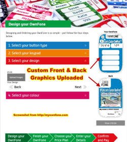 OwnFone with Custom RF Cafe Image - RF Cafe