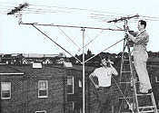 How to Stack TV Antennas to Increase Signal Strength and to Reduce Ghosts, November 1965 Popular Electronics - RF Cafe Website