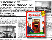"Frequency" vs. "Amplitude" Modulation, August 1935 Radio-Craft - RF Cafe