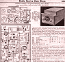 Crosley Model A-157 (Fiver Roamio) Auto Radio Radio Service Data Sheet, October 1937 Radio-Craft - RF Cafe